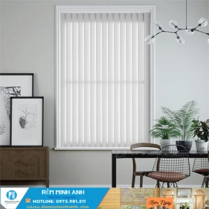 Rèm lá dọc | Mẫu rèm lá dọc văn phòng giá rẻ hiện đại