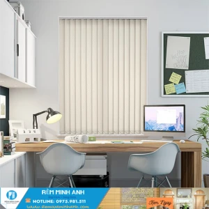 Rèm lá dọc | Mẫu rèm lá dọc văn phòng giá rẻ hiện đại