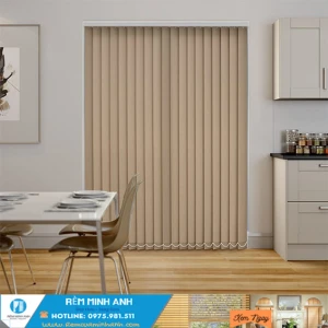 Rèm lá dọc | Mẫu rèm lá dọc văn phòng giá rẻ hiện đại