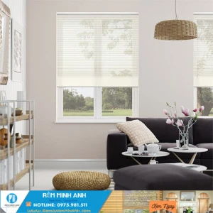 Rèm tổ ong hiện đại nhập khẩu Hàn Quốc cản điều hòa, nhiệt