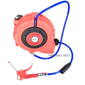 CUỘN DÂY HƠI TỰ RÚT TAYI PHI ỐNG 5* 8MM DÀI 9 MÉT