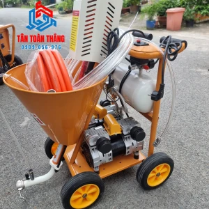 MÁY PHUN SƠN CHỐNG THẤM C5 ( 2 motor nén khí )