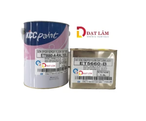 SƠN SÀN EPOXY KCC ET5660 - HỆ LĂN - 4L - Đạt Lâm