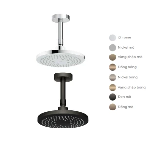 Bát sen tắm gắn trần tròn 220mm TOTO TBW01003B1A (TBW01003B1)