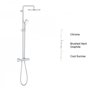 Bộ cây sen tắm ổn nhiệt Tempesta Cosmopolitan 250 GROHE 26670000