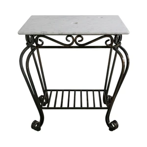 Bộ khung sắt mặt bàn đá để lavabo KANLY FP04