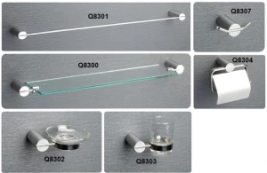 Bộ phụ kiện inox 6 món Caesar Q8300-A6 (Q8300A6)