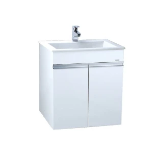 Bộ tủ chậu cabinet treo màu trắng Caesar LF5017 EH05017AV