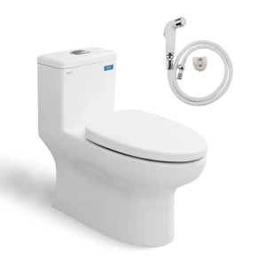 Bồn cầu 1 khối Viglacera V809 nắp êm