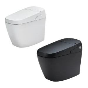 Bồn cầu điện tử Satis G INAX AC-G216VN màu trắng/ đen