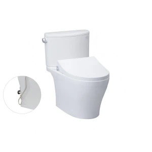 Bồn cầu TOTO CS767RE4 2 khối nắp rửa cơ TCW1211A
