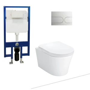 Bồn cầu treo tường nắp êm TOTO CW553 TC384CVK WH172A MB175M