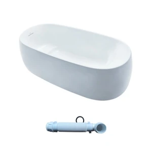 Bồn tắm đặt sàn TOTO PJY1744PWEN GW TVBF412 GALALATO 1m7 gồm ống thải