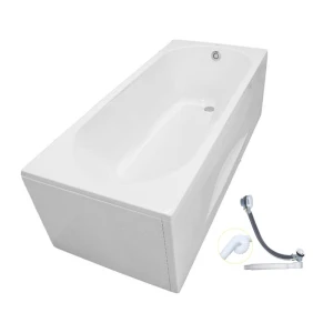 Bồn tắm yếm TOTO PAY1715VC W TVBF411 nhựa 1m7 gồm bộ xả thải