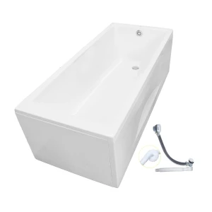 Bồn tắm yếm TOTO PAY1725VC W TVBF411 nhựa 1m7 gồm bộ xả thải