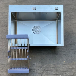 Chậu chén 1 hố 60x45 cm HITA HD6045