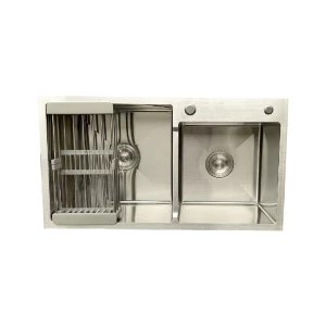 Chậu chén 2 hố lệch 82x45 cm HITA HD8245L