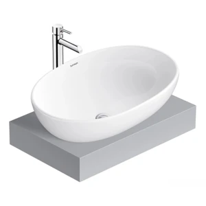 Chậu lavabo đặt bàn Viglacera Platinum P.23.350