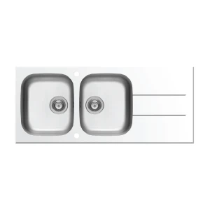 Chậu rửa bát PYRAMIS Concerto 2B 1D – White