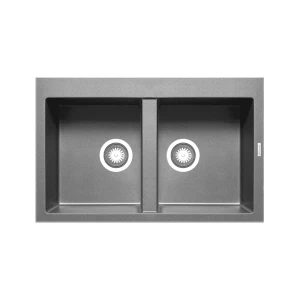 Chậu rửa bát PYRAMIS Pyragranite Alazia 2B Iron Grey