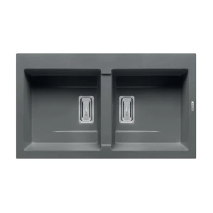 Chậu rửa bát PYRAMIS Pyragranite Kartesio 2B Iron Grey