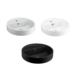 Chậu rửa lavabo đặt bàn COTTO C00380MBK/MLG/MWH Geo