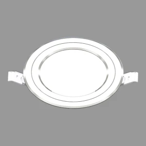 Đèn LED Dowlight viền bạc 9W Nanoco NDL09