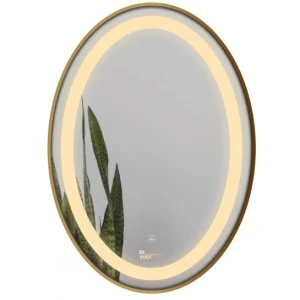 Gương led ellipes 50x70cm GLS ánh sáng trong khung viền nhôm