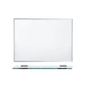 Gương soi phòng tắm 80x60cm kèm kệ kính Caesar M710 (M114 Q780V)