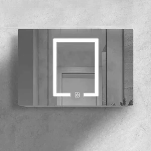 Tủ gương có đèn LED size 980mm MOWOEN MW6636-100M