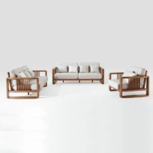 Bàn Ghế Gỗ Sồi Tự Nhiên Kiểu Đối Cao Cấp Hiện Đại