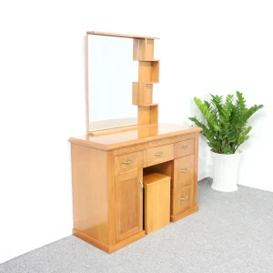 Bàn Phấn Đẹp Gỗ Đinh Hương Gương Dọc 2 Hộc Giá Rẻ