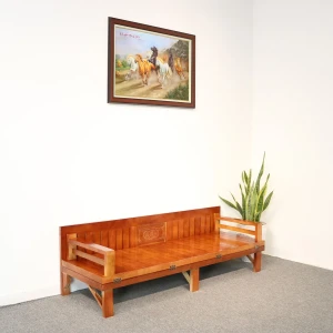Ghế Trường Kỷ Gỗ Xoan Đào Mở Ra Thành Giường 1m9x1m4 Bền Đẹp
