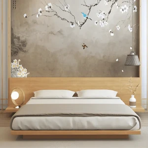 Giường Không Chân Thiết Kế Hiện Đại Sang Trọng Phù Hợp Mọi Không Gian