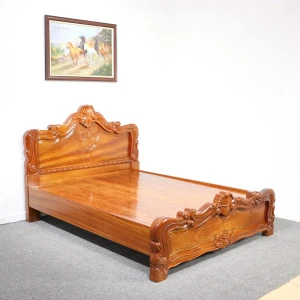 Giường Ngủ Gỗ Lát Chạm Vỏ Sò Nữ Hoàng Đẹp Giá Rẻ