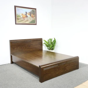 Giường Ngủ Gỗ Óc Chó 1m6x2m Đẹp Giá Tốt