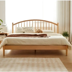 Giường Ngủ Gỗ Tự Nhiên Hiện Đại Hoàn Hảo Cho Phòng Ngủ