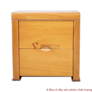 Tủ Đầu Giường Gỗ Gõ Đỏ Hiện Đại Sang Trọng