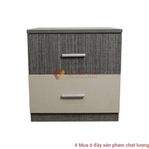 Tủ Đầu Giường Gỗ MDF 2 Ngăn Phủ Melamine Đẹp Giá Rẻ