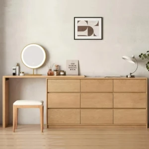 Tủ Đựng Đồ Mini Nhiều Hộc Kéo Kết Hợp Bàn Trang Điểm Đa Năng Hiện Đại