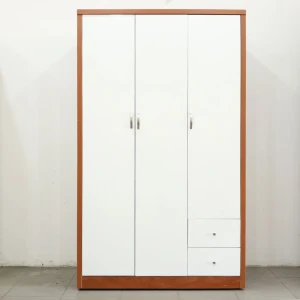 Tủ Gỗ Công Nghiệp Cao Cấp MDF Melamine Màu Xoan Đào Cánh Trắng Giá Rẻ