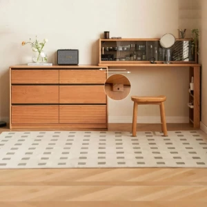 Tủ Gỗ Nhiều Ngăn Kéo Đựng Đồ Kết Hợp Bàn Trang Điểm Đa Năng Đẹp Giá Rẻ