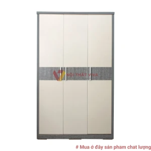 Tủ Quần Áo 3 Cánh Gỗ Công Nghiệp MDF Melamine