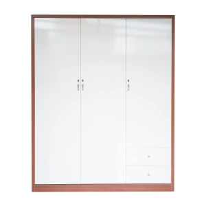 Tủ Quần Áo Cao Cấp Hiện Đại MDF Phủ Melamine Màu Xoan Đào Cánh Trắng