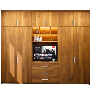 Tủ Quần Áo Kệ Tivi Gỗ Tự Nhiên Thiết Kế Hiện Đại Và Sang Trọng