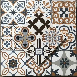 Gạch Bông Men Hoa Văn CMC 30x30cm BC 3004