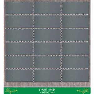 Gạch men trang trí cao cấp mosaic stark 45*95 mã M424