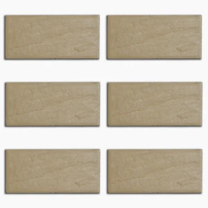 Gạch thẻ ốp tường bề mặt sần lượn 45x95mm 95004