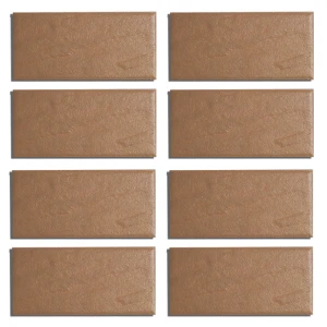 Gạch thẻ ốp tường bề mặt sần lượn 45x95mm 95006