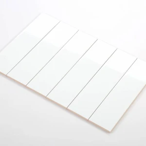 Gạch thẻ trắng bóng phẳng KT 75*300mm M75300ZY